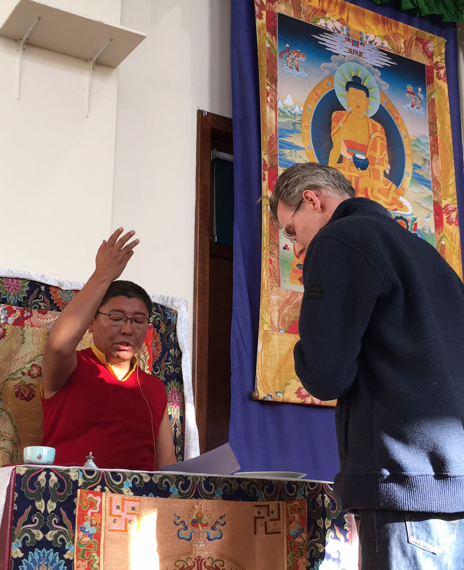 Dzogchen initiation with Tsoknyi Rinpoche